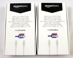 (2 Pack) Amazonbasics Usb-c 2.0 To Cable 3 Ft.. Fixed Price $7.99.