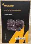 Maono WM820 Series Wireless Microphone System Black. Fixed Price $30.00.