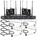 Quad Multi-channel Digital Wireless Microphone System. Fixed Price $475.00.