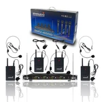 Lapel Headset Microphone Lavalier Bodypacks 4CH Wireless Vhf Reciever. Fixed Price $139.95.