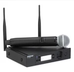 Shure GLXD24R+/SM58-Z3 Dual-band Rackmount Handheld Microphone Receiver. Fixed Price $550.00.