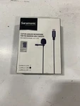 Saramonic Compact Clip-on Omnidirectional Lavalier Microphone Designed For Dj. Fixed Price $25.99.