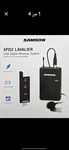Samson XPD2 Lavalier Usb Digital Wireless System Bodypack Transmitter Black. Fixed Price $25.00.