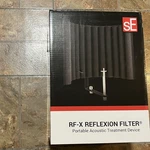Se Electronics Rf-x Reflexion Filter Portable Acoustic Treatment Open Box. Fixed Price $55.00.