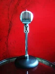 Vintage 1950'S Turner S33D Dynamic Microphone W Atlas DS5 Stand S22D. Fixed Price $131.75.