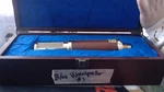 Blue Woodpecker Dynamic Ribbon Microphone With Box - Tested Works. Fixed Price $850.00.
