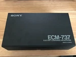 Sony ECM-737 Professional Electret Condenser Microphone. Fixed Price $150.00.