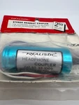 Brand New Vintage Nos Stereo Headset Coupler Realistic/ Radio Shack 33-1009. Fixed Price $15.00.