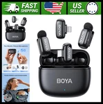 Boya Mini 2 Wireless Lavalier Microphone For Iphone & Android. Fixed Price $95.99.