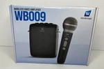 Winbridge WB009 Wireless Voice Amplifier Bluetooth Handheld Cardioid Mic. Fixed Price $60.00.