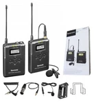 Saramonic Camera-mount Wireless Omni Lavalier Microphone System 16-CHANNEL 330FT. Fixed Price $99.00.