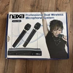 Naxa NAM-984 Dual Handheld Wireless Microphone Starter Kit With Fm. Fixed Price $19.99.