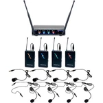 Vocopro DIGITAL-QUAD-B3 Four-channel Uhf Wireless Headset & Lapel Mic. Fixed Price $329.77.