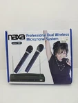 Naxa NAM-984 Dual Handheld Wireless Microphone Starter Kit With Fm. Fixed Price $23.00.
