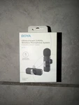 Boya Ultracompact 2.4GHZ Wireless Microphone System BY-V1. Fixed Price $20.00.
