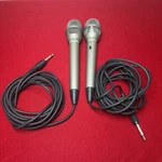 Pair Of Vintage Audio-technica AT816 Unidirectional Dynamic Vocal Microphones. Fixed Price $39.00.