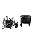 Microphone Shock Mount With Pop Filter Anti-vibration Clip For 46 Mm 51. Fixed Price $20.50.