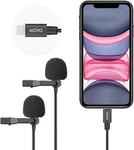 Movo Ilav-duo Dual Lightning Lavalier Clip-on Interview Microphone For Iphone. Fixed Price $34.95.