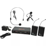 Galaxy Audio EDXR/38SV 2-CHANNEL Uhf Wireless Mic System, Frequency Band. Fixed Price $199.99.