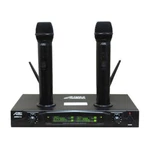 Audio 2000S AWM6113 Dual Channel Rechargeable Vhf Wireless Microphone System Mr. Fixed Price $68.95.