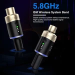 Lekato Dynamic Xlr Transmitter Receiver Wireless System For Stage, 4 Channel. Fixed Price $98.99.