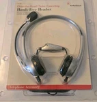 Radio Shack Head Set Over The Noice Canceling Hands Free Black 43-1961 Vtg. Fixed Price $18.99.
