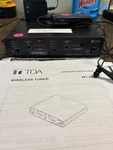 Toa WT-4820 Receiver W/ WM-5320 Lapel Mic. 506-670 + 614-698 Mhz. Feq.. Fixed Price $50.00.
