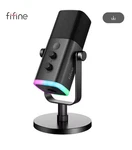 Fifine Usb/xlr Dynamic Microphone With Rgb Control/headphone Jack. Fixed Price $129.02.