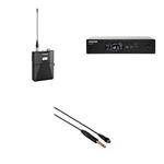 Shure QLXD14-G50 Wireless System W/ Bodypack & WA305 Instrument Cable Band. Fixed Price $999.00.