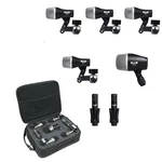 Cad Audio STAGE7 Premium 7-PIECE Drum Instrument Microphone Pack Vinyl Case. Fixed Price $161.95.