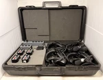 Portacom By Anchor Audio COM-40FC Intercom System W/ BP-200 Belt Packs. Fixed Price $499.95.