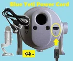 Blue Yeti Microphones Usb Recording Pro Studio Power Cable Adapter. Fixed Price $10.99.