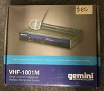 Gemini VHF-1001HL Wireless Pro Audio Single Channel System New Box. Fixed Price $45.00.
