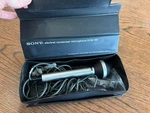 Vintage 1990'S Sony Electret ECM-19B Condenser Cardioid Microphone Untested Case. Fixed Price $17.89.