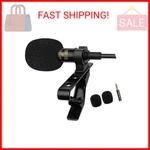 Pop Voice Professional Lavalier Lapel Microphone Omnidirectional Condenser. Fixed Price $14.34.