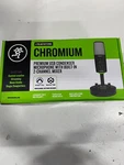 Mackie Em-chromium Premium Usb Condenser Microphone W/built-in 2-CHANNEL Mixer. Fixed Price $104.49.