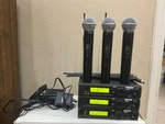 Shure ULXP4/ULX2-SM58 Wireless Microphone System, J1 Band, 554-590 Mhz (1). Fixed Price $355.00.