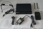 BLX4R W/BLX1 Beltpack & Shure WH20 Headset + Power Adapter (H9) 512-542MHZ. Fixed Price $315.00.