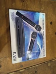 New EL5571 Professional Digital Wireless Dual Microphone System W/ Receiver. Fixed Price $25.99.