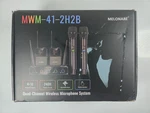 Melonare MWM-41-2H2B Quad-channel Professional Wireless Microphone System. Fixed Price $55.00.