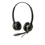 Listentalk LT-LA-453 Over-the-head Dual Headset With Boom Microphone. Fixed Price $134.00.