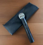 Shure SM58 Wireless LX2-CQ Transmitter Microphone W/carrying Case 202.200MHZ. Fixed Price $65.00.