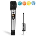 Pyle PDWMU105 Portable Cordless Microphone Transmitter Set W/ Adapter Receiver. Fixed Price $50.99.