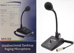 Speco Technologies MHL5S Tabletop Microphone Adjustable 6 Gooseneck 38L970. Fixed Price $85.00.