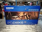Shure PGDMK6-XLR 6PC Drum Microphone Set Case Cords PG52 PG56 PG81. Fixed Price $549.99.
