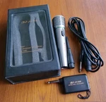 Juse Super Professional Microphone JT-308, Wireless & Cable, Instructions, Case. Fixed Price $24.95.