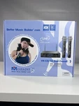 Better Music Builder Dual Wireless Microphone Vm 52U G5. Fixed Price $249.95.