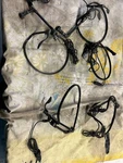 Lot Of 5 Akg C410 Headset Microphones. Fixed Price $125.00.