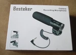 On-camera Microphone, Besteker M520 Recording Interview Super-cardioid. Fixed Price $20.00.