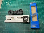 Sony ECM-16T Electret Condenser Microphone. Fixed Price $30.00.